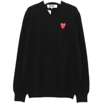 디나피노)꼼데가르송 22FW P1N074 BLACK 울 니트