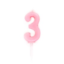 (주)파티해 미니숫자초, 3(삼)