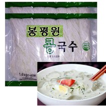 MDO1643 콩국수면(벌크)-1.4kgx2봉(14인분) 전문용 봉평원.봉평/메밀국수/국수/생메밀국수, 1개