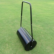수동 잔디 압축 테니스장 롤러 평탄화 핸드 프레스, 직경 32CM 너비 57CM-무게 68kg