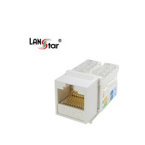랜스타 LS-KT-6U4N 신형 키스톤 잭 (CAT.6 Tooless), 1개