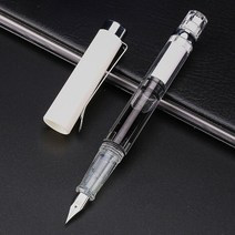 만년필 만년필브랜드 만년필입문 백화점만년필 명품만년필 penbbs 494 투명 피스톤 투명 잉크 선물 펜 f 펜촉 박스 학교 사무실 비즈니스 용품 문구, 01 A