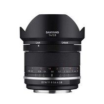 삼양 Samyang MK2 14mm F28 내후성 밀봉 울트라 와이드 앵글 렌즈 내장 AE 칩 포함 (MK14AE-N)