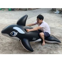 야외 물놀이 튜브 대형 수영장 에어 물총 탱크 바다, 형광등 고래 + 자동차 전기 펌프