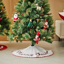 [모던하우스 창원점]크리스마스_메리크리스마스 트리스커트 80cm 화이트_XG0522030