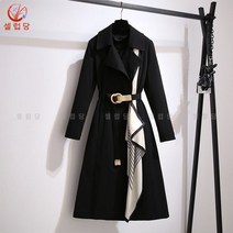 셀럽당 봄가을 트렌치코트 미디 여성 패션 캐주얼 코트+무료배송