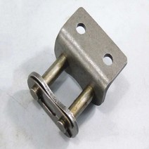 공구 케이블 부품 기계 체인 호환 06B-108B-110A-112A-1 단면 이중 구멍 컨베이어 전송 조인 롤러 커넥터, 08B-1 Connector, Single Hole