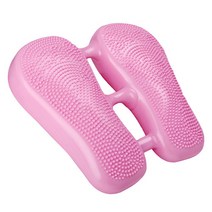 COA 클린프로젝트 밸런스 에어쿠션 젤리 스탭퍼 무소음 저소음 홈트레이닝 요가 운동기구 유산소 다이어트 밸런스쿠션 실내 하체 계단 운동 기구 에어펌프 추가증정, 그린