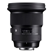 Sigma 259965 105mm f/1.416 표준 고정 프라임 카메라 렌즈 소니 E 마운트용 블랙 USA 미국