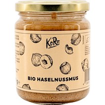 코로 KoRo hazelnut spread 독일 헤이즐넛 버터 퓨레 스프레드 250g, 1팩