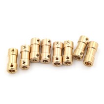 금속 황동 플렉시블 모터 샤프트 커플링 커플러 변속기 커넥터 드라이브 2mm 5 보트 Rc C22, 3mm-5mm A2
