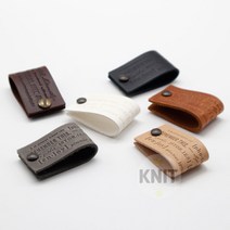 통가죽 징 라벨