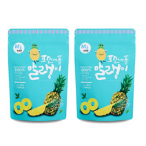 엠제이푸드 파인애플 말랭이 건과일, 40g, 8개