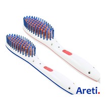 Areti 아레티 음이온 스트레이트 브러쉬형 고데기 미니, 블루