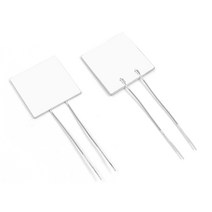 니토무역 세라믹 히터 모듈 5V 5W 20x20x2mm 히터판 팬 열전소자 방열판 온장고 부화기 무극성, 1개