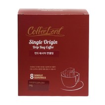 커피로드 드립백 인도네시아 만델링 8T, 1