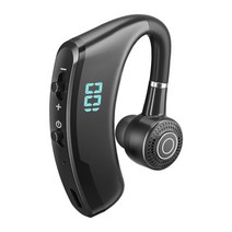 YSSHOP 블루투스 헤드셋 긴 대기 단일 이어 피스 내장 마이크는 야외 피트니스 실행을 위한 왼쪽/오른쪽 인이어 300mAh, 72x60x21mm, 플라스틱, 검은 색