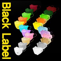 [A3의 자존심] 블랙라벨 프리미엄마스크 컬러마스크 국산94%MB필터 국내생산 50매(세상에 이보다 더 좋은 마스크는 존재하지 않습니다), 화이트 50매, 새부리형, 특대형