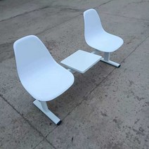 경기장 의자 야구장 관중 관람 2인용 대기석 벤치, D. 빨강