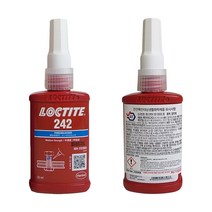 록타이트 나사고정제 242 50ml 나사풀림 방지제 청색