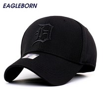 2022 스판덱스 탄성 장착 모자 선 스크린 디트로이트 야구 모자 남자 여자 조정 가능한 모자 Casquette Gorras 뼈 Reta 도매