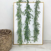 베듀하우스 인조 넝쿨 조화 가랜드 180cm 행인플렌트 행잉플랜트, 버들잎(180cm)