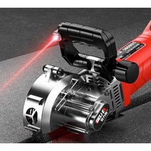 콘크리트컷팅기 도로절단기 벽절단 홈파기날 타정기, 5800W + 톱날 5개 + 가방