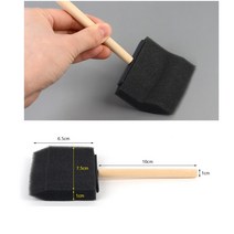 그림붓 페인트칠 스폰지 붓 7.5CM