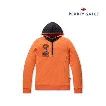 파리게이츠 골프 pearlygatesgolf여성 텍스터 기모 후드 티셔츠_P52194TR060_OR, 2[95-100], OR