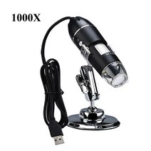 디지털현미경 스마트폰현미경 핸드폰현미경 조정 가능한 1600x led 디지털 현미경 카메라 type-cmicro usb 줌 돋보기 내시경 납땜 용 전자 usb 현미경, 1-주황색