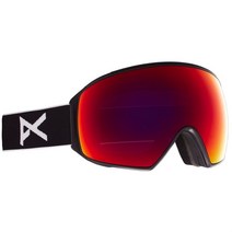 Anon 스키고글 M4 Toric MFI Goggles, Black / Perceive Sunny Red + P