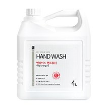 엔바이스 대용량 핸드워시 4L 리필 거품 리필용 약산성 손세정제 물비누 1개