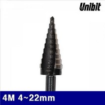 IOM883463에이치넷유니빗트 3560044 스탭드릴 4M 4-22mm 2mm (1EA), 1