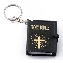 HOLYBIBLE 가죽 성경책 펜던트 목걸이 미니어쳐 납골당꾸미기 처 추모장식 FRANKLIN 키링 봉안당 미니 영어 Holy Bible 열쇠 고리 실제 종이 읽기 가능 성서 기독, 1.Black