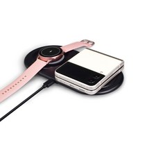 나비 갤럭시워치 스마트폰 듀얼 무선 고속충전기, 1개