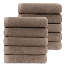 타올공장 프리미엄 호텔타올 150g 30수 코마사, 라이트브라운 10개