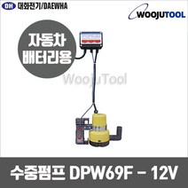 대화전기 수중펌프 DPW69F-12 DC12 미니양수기 펌프