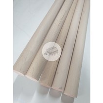 우드창고 비치(너도밤나무) 목봉 20파이X2400mm 북미산 국내가공 목봉 옷걸이봉 원주목 기둥재 원주봉 홈데코