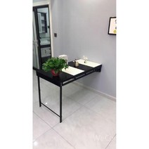 트랜스포머테이블 식탁선반 데스크셋업 접이식식탁 변형테이블 접히는식탁, Q