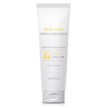 은율 데일리 케어 프레시 선크림 SPF46 PA+++ 100ml 1개
