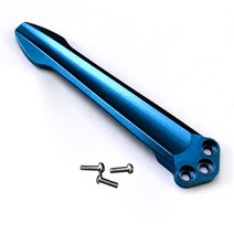 공구 1pc 티타늄 합금 포켓 나이프 Benchmade Griptilian 551 Emerson CQC 3 개의 나사가있는 홀 DIY Make, [02] Blue, 02 Blue