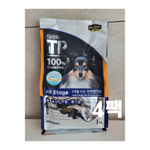 데이스포 테라픽 올스테이지 전연령 강아지 사료 // 가수분해 반려견 펫사료, 4개, 1kg
