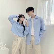 Drape 코튼 크롭 & 베이직 남방 시밀러 (4color) #1516