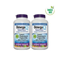 웨버네추럴스 오메가3 코큐텐 200 소프트겔 WEBBER NATURALS, 2개