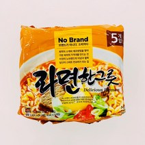 노브랜드 라면한그릇(얼큰) 115g 40봉입(1박스)