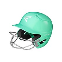 이스턴 알파 패스트피치 소프트볼 안면 마스크 타격 헬멧 다중 크기 색상, T-Ball / Small (6 1/4 - 6 7/8), Mint Green