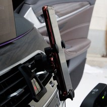 BMW 핸드폰 거치대 받침대 마운트 홀더 용품, 5시리즈 (G30) (블랙), 1개