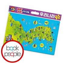 GO GO 지도 퍼즐 우리나라, 없음