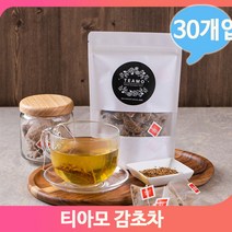 삼각티백망 감초차 30개입 깔끔한단맛 티백차 감초