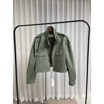 껌딱지 봄신상 여성 숏트렌치 크롭 코트 야상 재켓